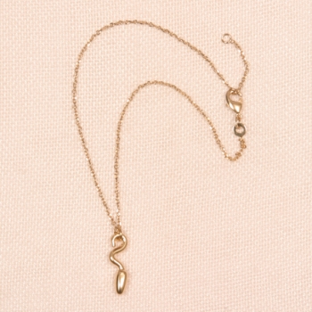 CHC32 Serpent wrist/ankle chain in Gold