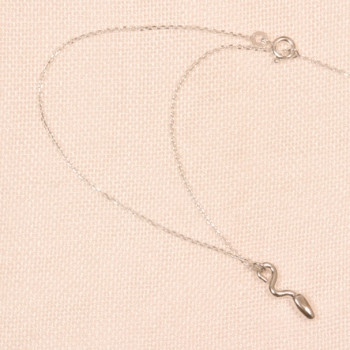 CHC33 Serpent wrist/ankle chain in Silver