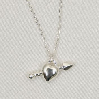 CHC42 Silver Cupid wrist or ankle bracelet