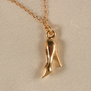 CHC45 Sexy Gold High Heel wrist/ankle chain