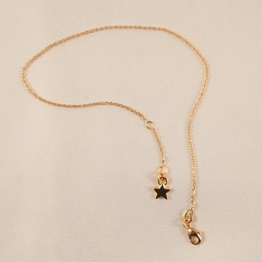 CHC47 Gold Star Wrist or Ankle Chain