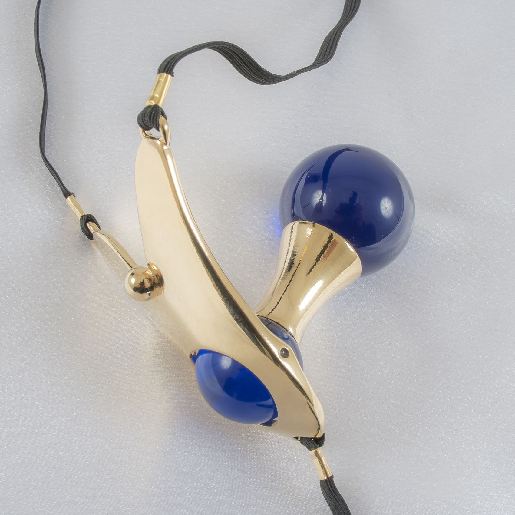 ST174 Women's Intimate Ecstasy Penetrating G-String Orb in Gold