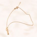 CHC35 Gold and pearl ankle/wrist chain