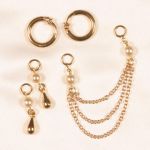 COF03 Non-piercing 3 in 1 labia jewelry in gift box